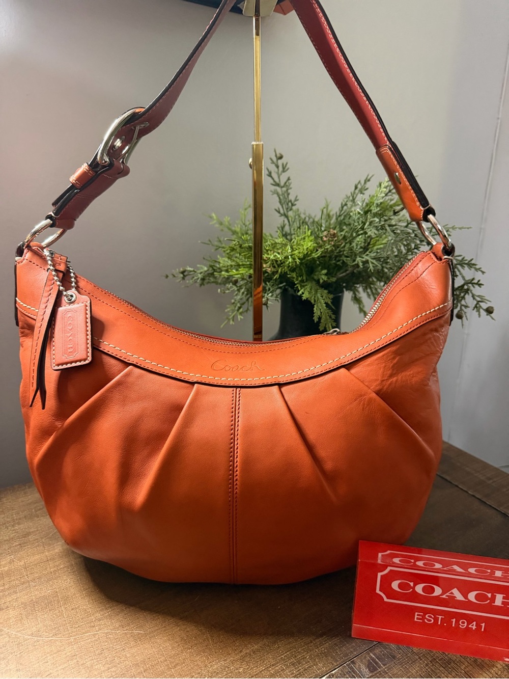Coach SoHo Pleated Shoulder Bag